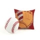 preview thumbnail 10 of 20, Lush Decor Baseball Game Reversible Oversized Kids Quilt