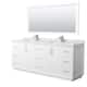 Option White / Brushed Nickel Hardware
