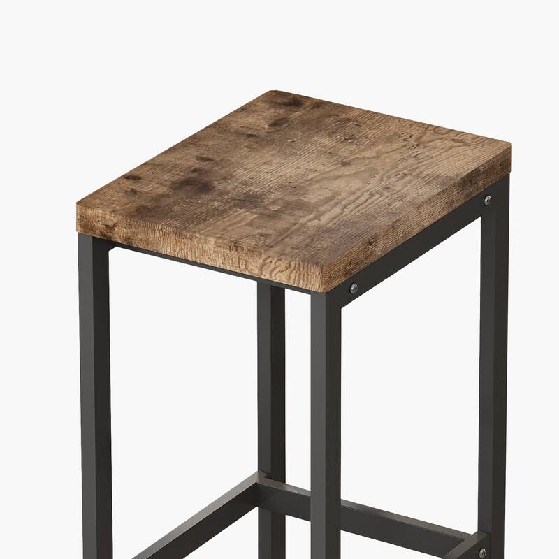 Modern Design Kitchen Dining Table,Pub Table,Long Dining Table Set with 3 Stools,Easy Assembly