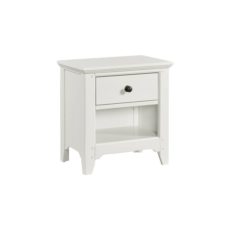 Tahoe Seashell 1-drawer Nightstand
