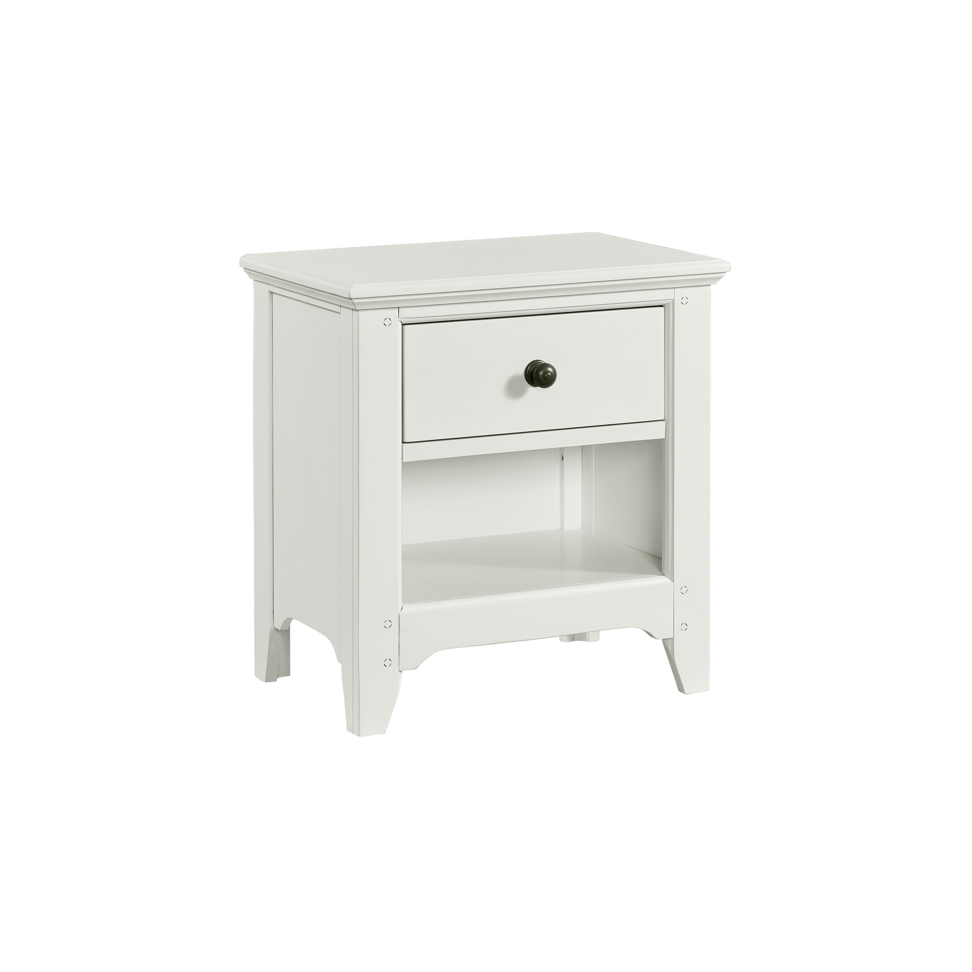 Tahoe Seashell 1-drawer Nightstand