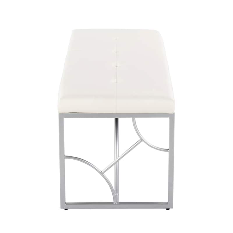 Silver Orchid Loretta Bench