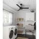 Hunter 52" and 44" Presto Ceiling Fan with Wall Control