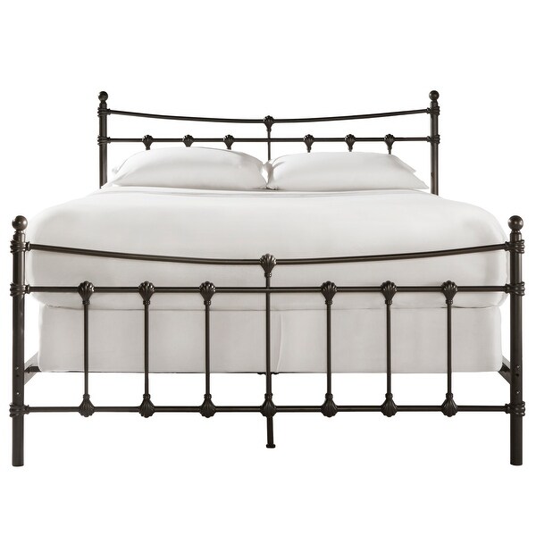 Xander Dark Brown Steel Bed by iNSPIRE Q Classic - Bed Bath Xander Dark Brown Steel Bed by iNSPIRE Q Classic - Bed Bath
