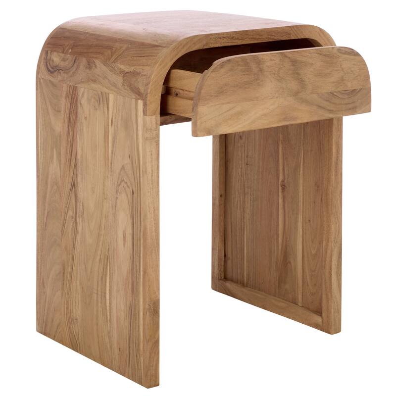 SAFAVIEH Home Amaki Side Table - 17"W x 14"D x 23"H