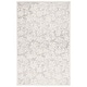 preview thumbnail 35 of 50, Martha Stewart by SAFAVIEH Handmade Eibhlis Wool Rug 4' x 6' - Grey/Ivory - Rectangle