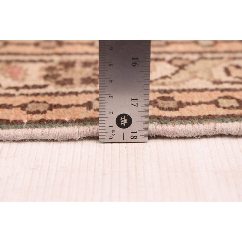 ECARPETGALLERY Hand-knotted Antalya Vintage Brown Wool Rug - 3'6 x 10'2