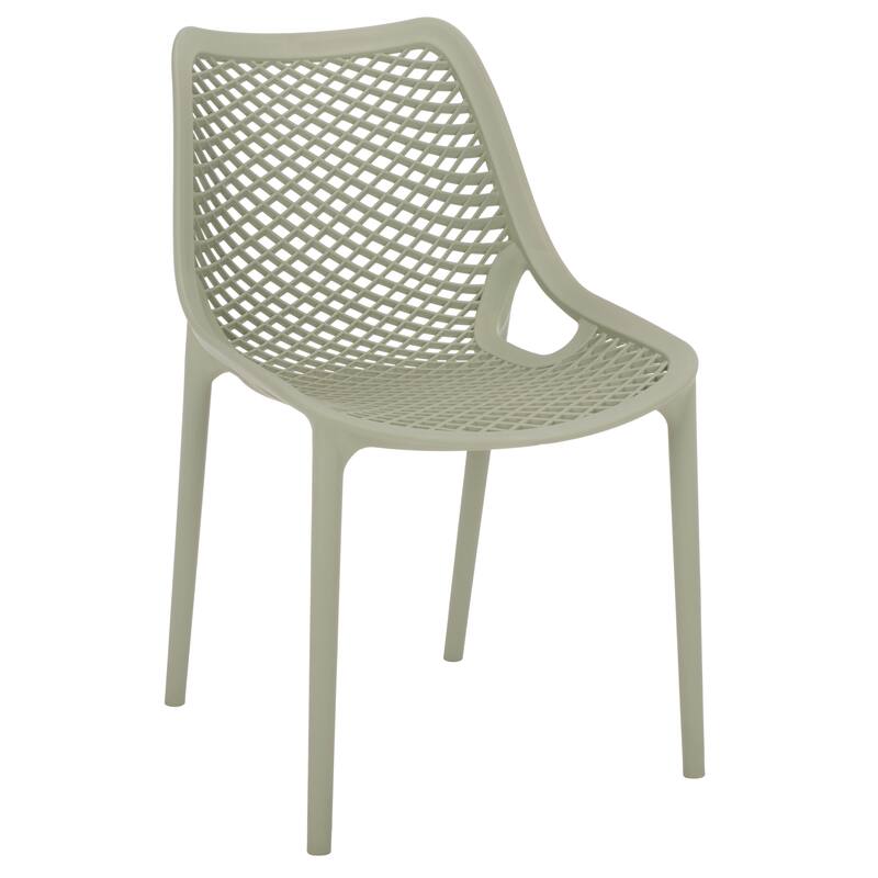 SAFAVIEH Outdoor Living Leila Dining Chair (Set of 2) - 20"W x 24"D x 32"H