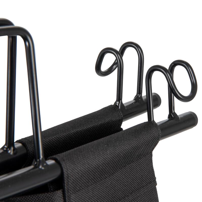 Household Essentials Rolling Laundry Hamper with Velcro Fasteners