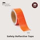 Orange Safety Reflective Tape for Cars, Boats, Reflector Signs (2 in x ...