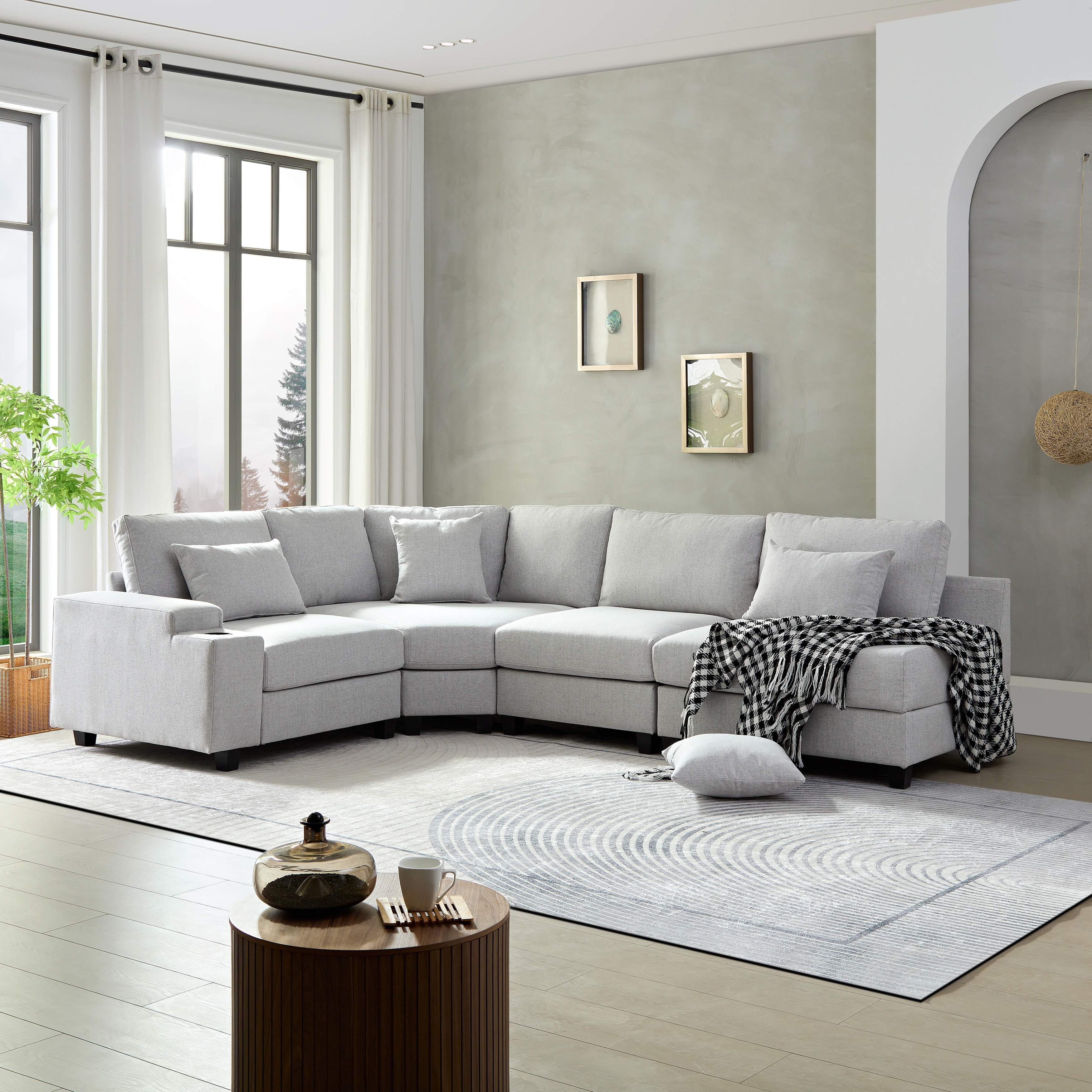 4 seater hotsell corner lounge