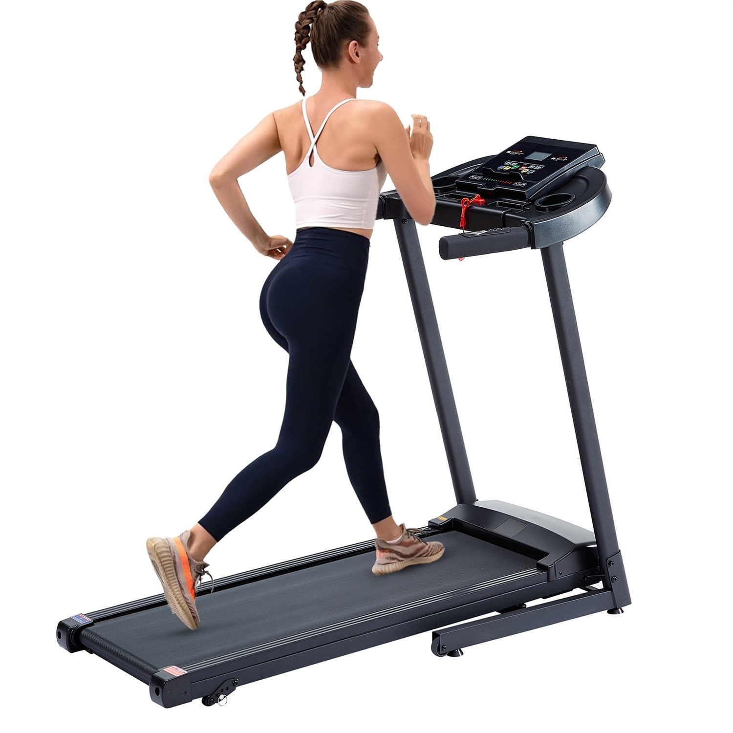 2.5 Hp Home Gym Hydraulic Folding Treadmill with Heart Rate Bluetooth Bed Bath Beyond 40107812