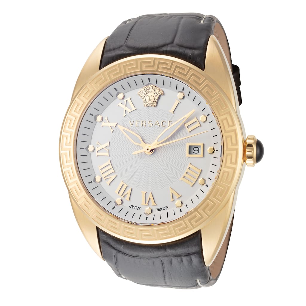 Versace Men's V-Sport II 42mm Quartz Watch - White - N/A