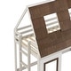 preview thumbnail 6 of 6, Cozy and Fun Wood Twin Size House Bunk Bed with Window Roof Shape Design with Ladder and Climbing Ramp