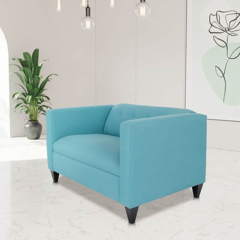 Coast to Coast Sofas Contemporary Loveseat Sofa Polyester Nylon Solid Wood Frame Upholstered