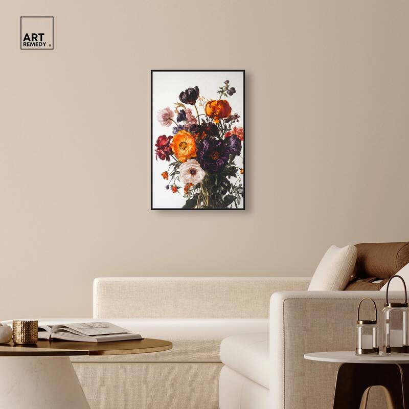 Regal Rose Riot I Canvas by Art Remedy