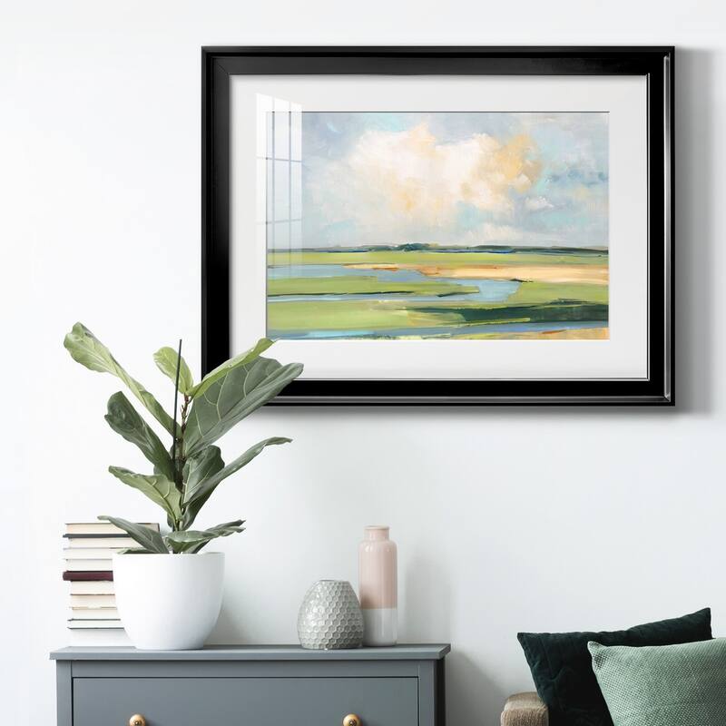 Pastel Horizon II Premium Framed Print - Ready to Hang