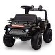 preview thumbnail 1 of 26, Kids Ride On 6V Electric Truck Car Black