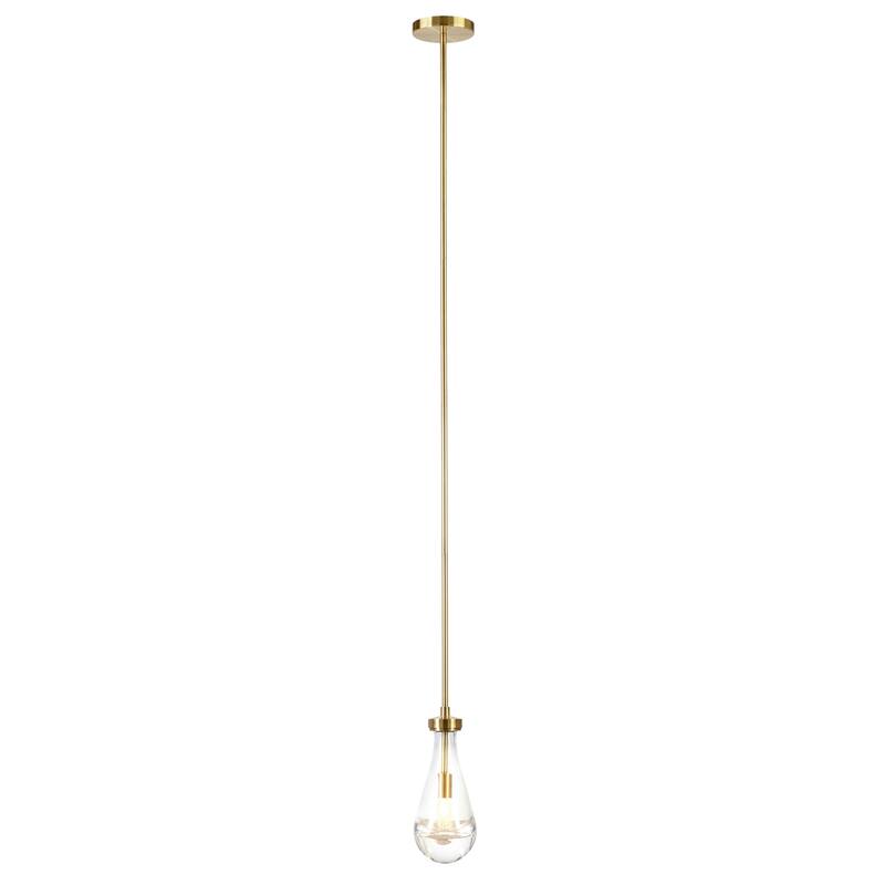 Twyla 5" Wide Pendant with Glass Shade