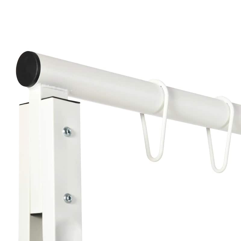 Heavy Duty Metal Porch Swing Stand, 528LB Capacity, Cozy Outdoor Frame