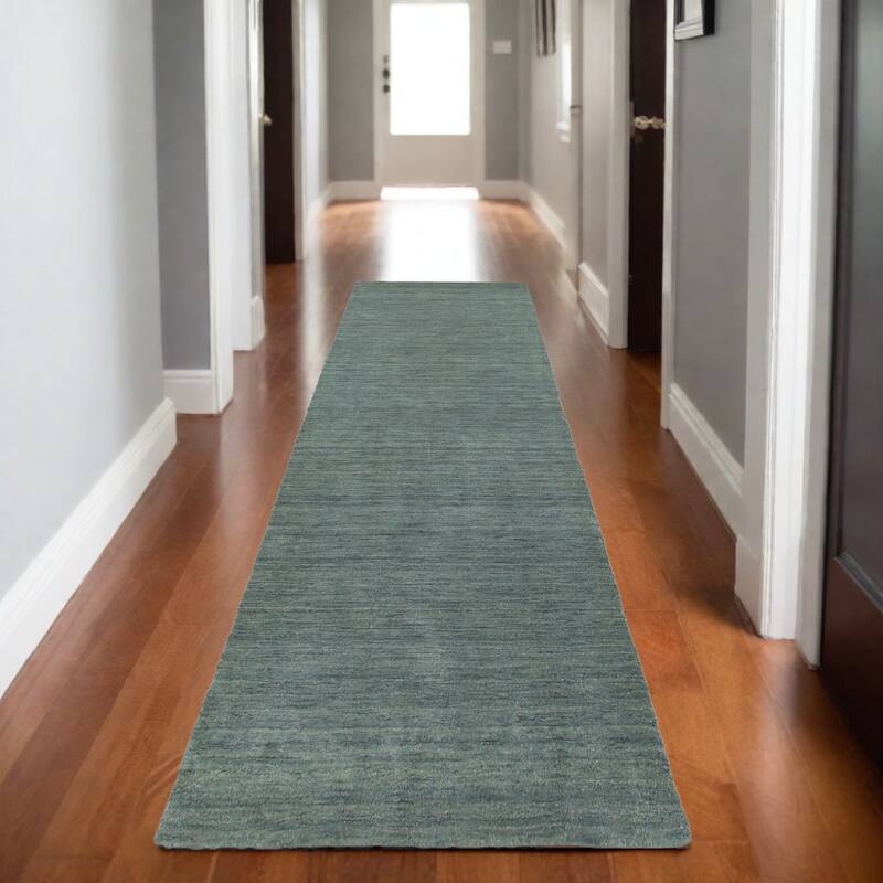 HomeRoots Solid Color Modern Rectangle Area Rug - 96.06 in. x 29.92 in.  x 0.59 in.