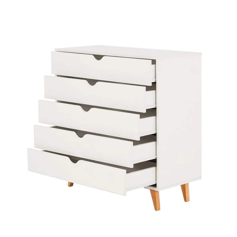 Mid Century Modern 5-Drawer Dresser