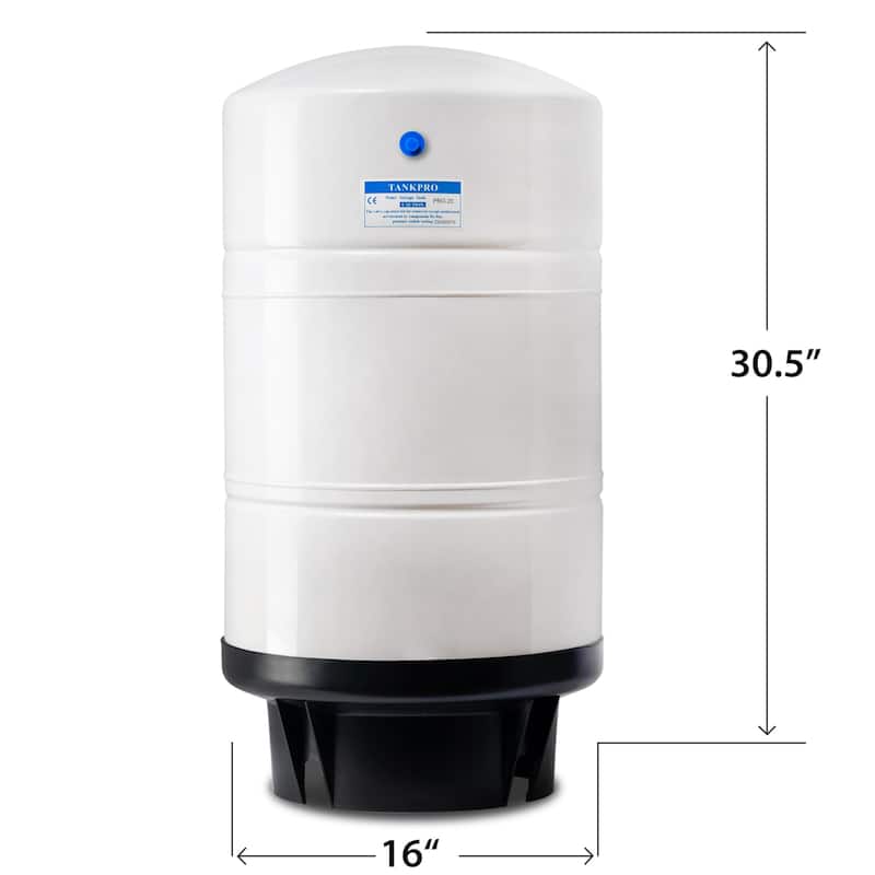 iSpring Metal/Rubber Reverse Osmosis Pressurized Water Storage Tank