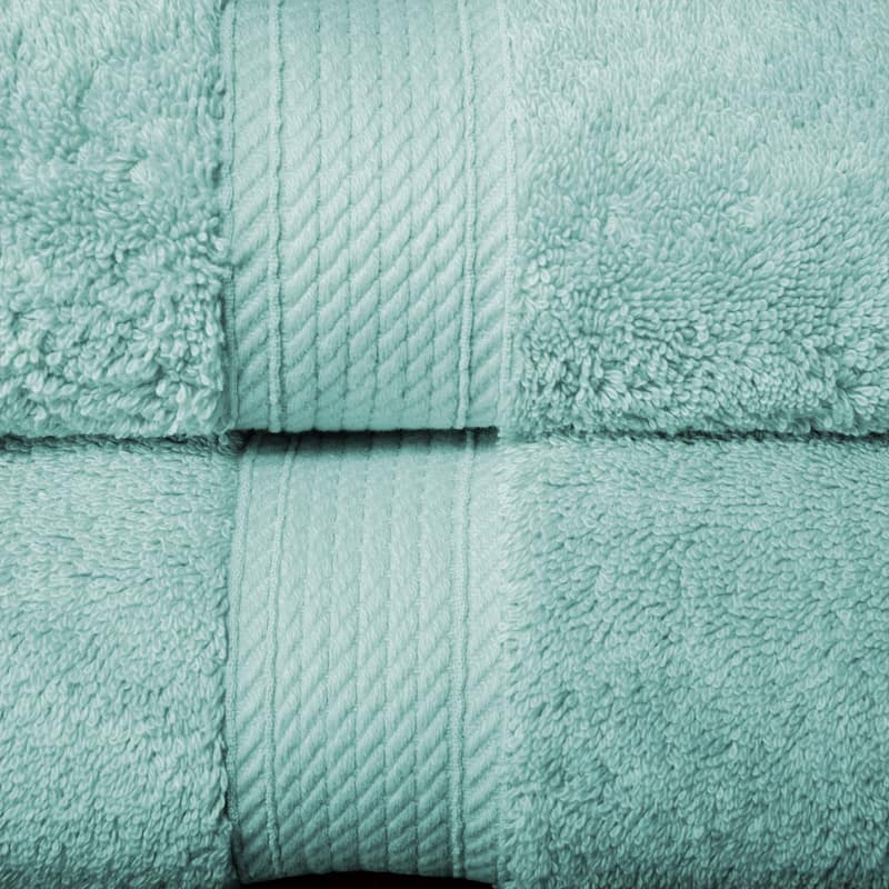 Superior Egyptian Cotton Pile Heavyweight Bath Towel Set of 2