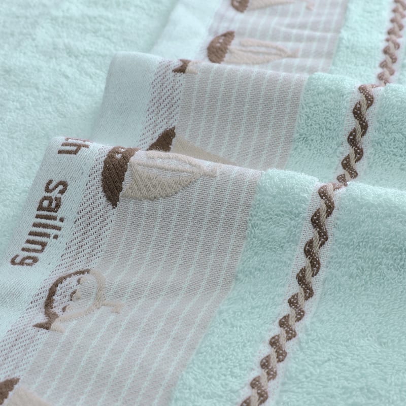 2 Pack Oversized Bath Towel Set, Highly Absorbent Quickdry and Lightweight Towels for Gym Pool 28" x 56" - Blue