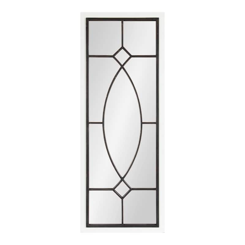 Kate and Laurel Bakersfield Wood Framed Mirror