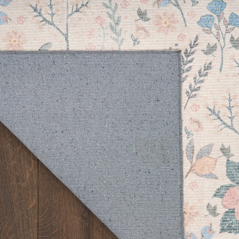 Nourison Botanical Washables Indoor only Chic Floral Area Rug