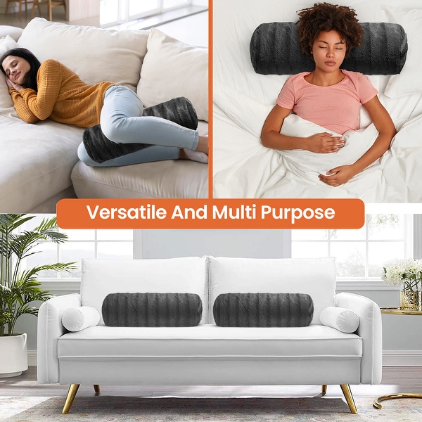 Roll pillows for couch cheap