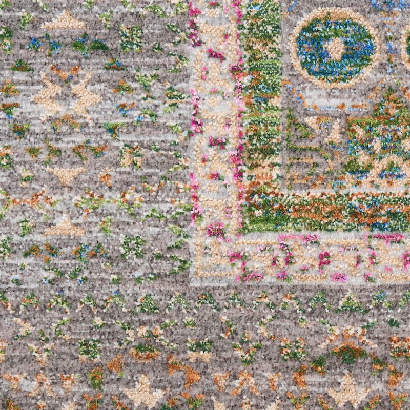 Nourison Quaint Harmony Indoor only Multicolored Floral Area Rug