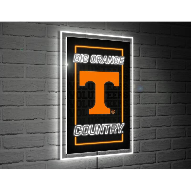 University of Tennessee LED Lighted Sign - Black