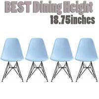 Buy Blue Chrome Kitchen Dining Room Chairs Online At Overstock