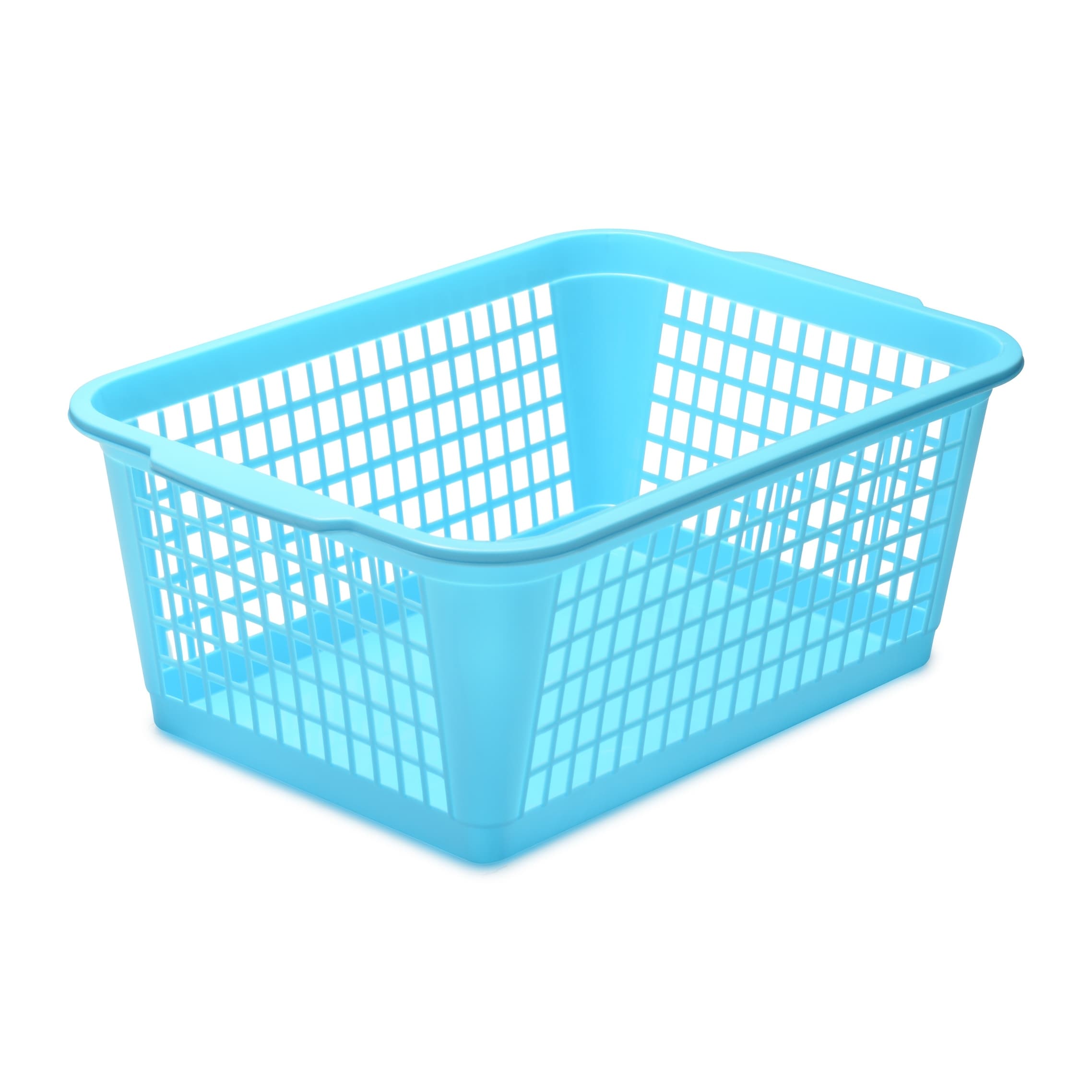 YBM Home Large Plastic Storage Basket for Organizing