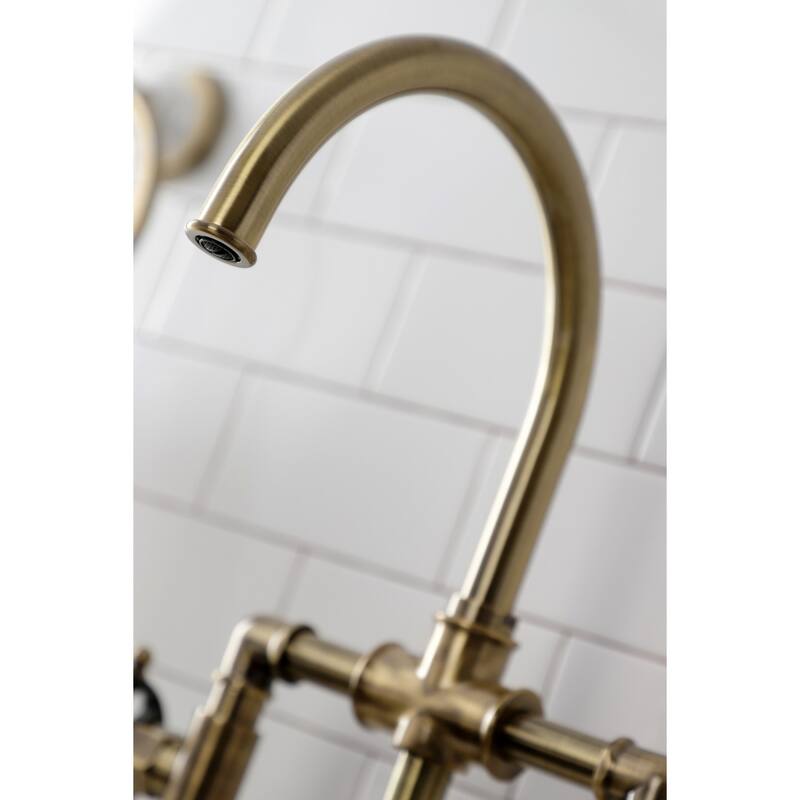 Kingston Brass Belknap Bridge Kitchen Faucet