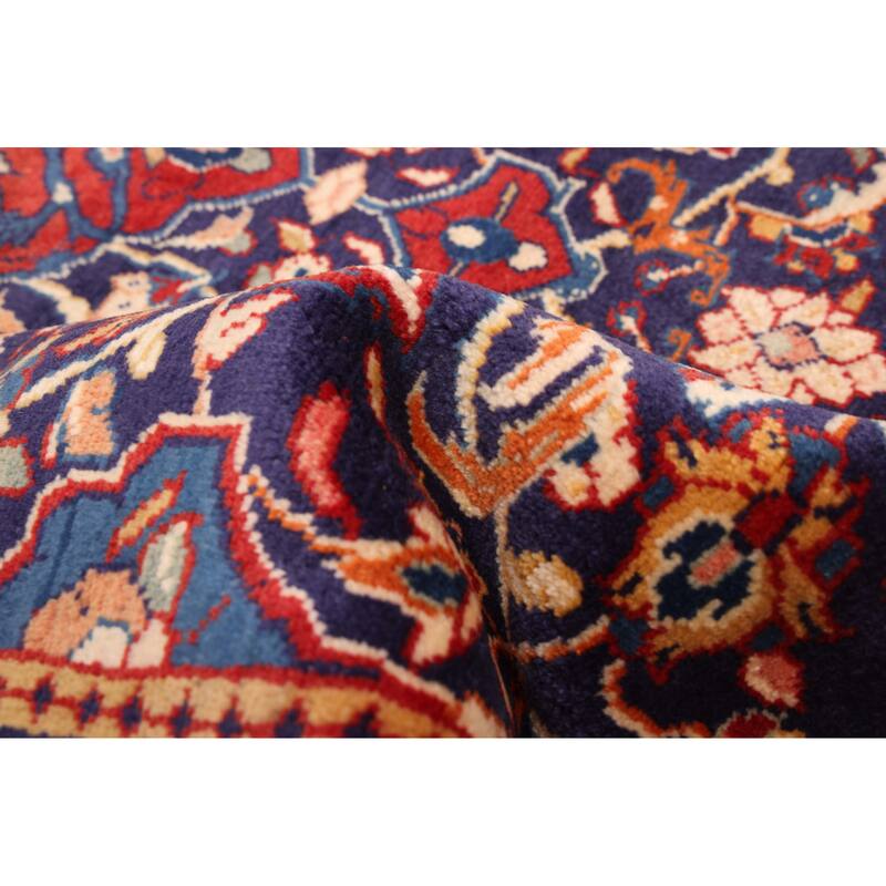 ECARPETGALLERY Hand-knotted Anadol Navy Wool Rug - 4'5 x 6'10