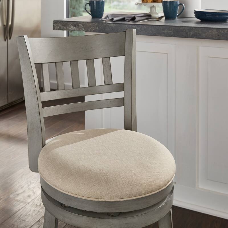 Verona Swivel 29-inch High Back Bar Stool by iNSPIRE Q Classic