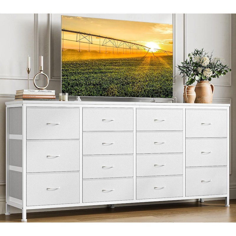 63" W Dresser Tv Stand for 65 70 75 Inch Tv