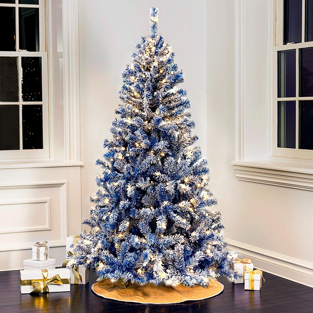 https://ak1.ostkcdn.com/images/products/is/images/direct/ad6239afe2c48200fd6408f5eb03a0f84f7a77c6/6Ft-Blue-Christmas-Tree-with-300-Lights%2C-Snow-Flocked-Holiday-Tree.jpg