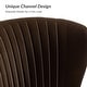 preview thumbnail 78 of 114, HULALA HOME Monica Modern Velvet Curved Tufted Back Loveseat with Metal Tapered Legs
