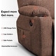 preview thumbnail 60 of 59, Mcombo Electric Power Lift Recliner Fabric Chair with Massage Heat