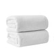 preview thumbnail 137 of 181, Linery & Co. Luxury Cotton Textured Bath Towel Bath Sheet (Pack of 2) - Optic White