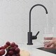 preview thumbnail 10 of 8, STYLISH Pull Dow Kitchen Faucet + Water Tap - Matte Black Finish