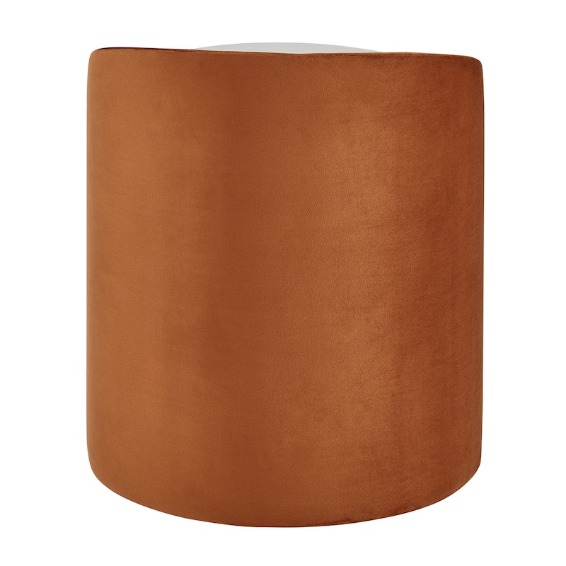 NPD Furniture Vinda Velvet Fabric Ottoman