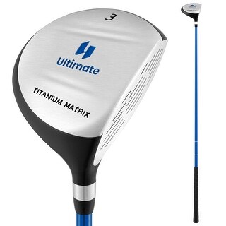 Ultimate 165CC Junior #3 Fairway Wood for Kids with Fiberglass Shaft - See Details