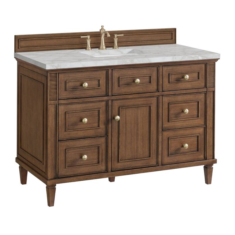 James Martin Vanities 424-V48-3VSL Lorelai 48" Single Basin Wood