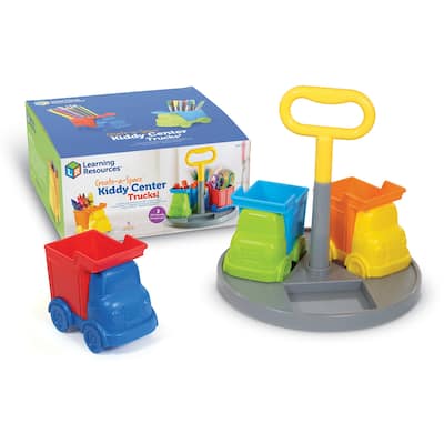 Learning Resources Create-a-Space Kiddy Caddy: Trucks