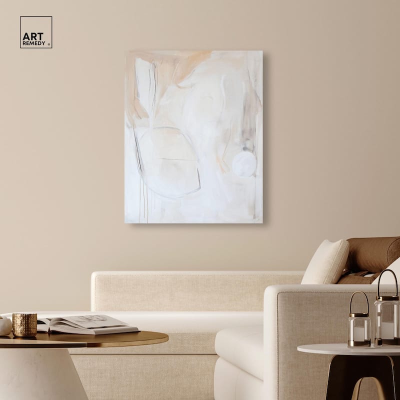 Void Symphony Haze II Canvas by Art Remedy, Gallery Wrapped
